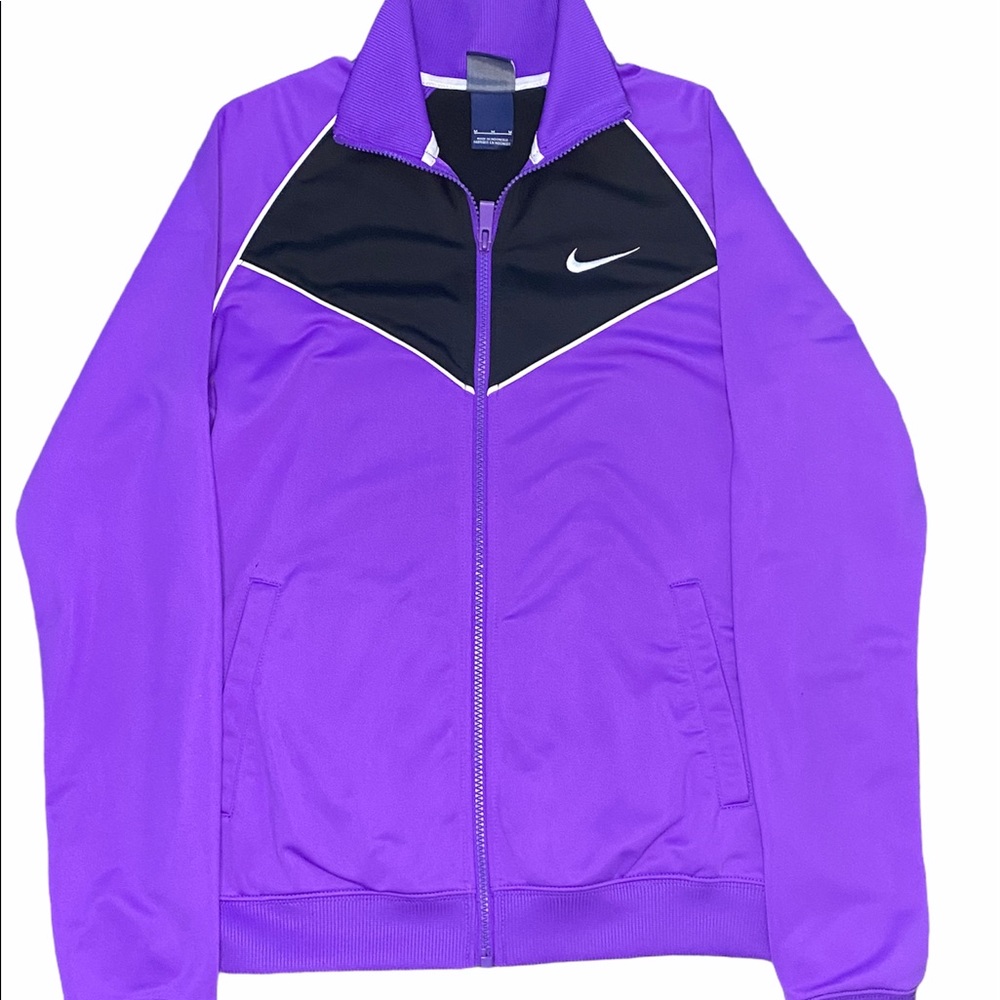 Nike Purple and Black Sweater!